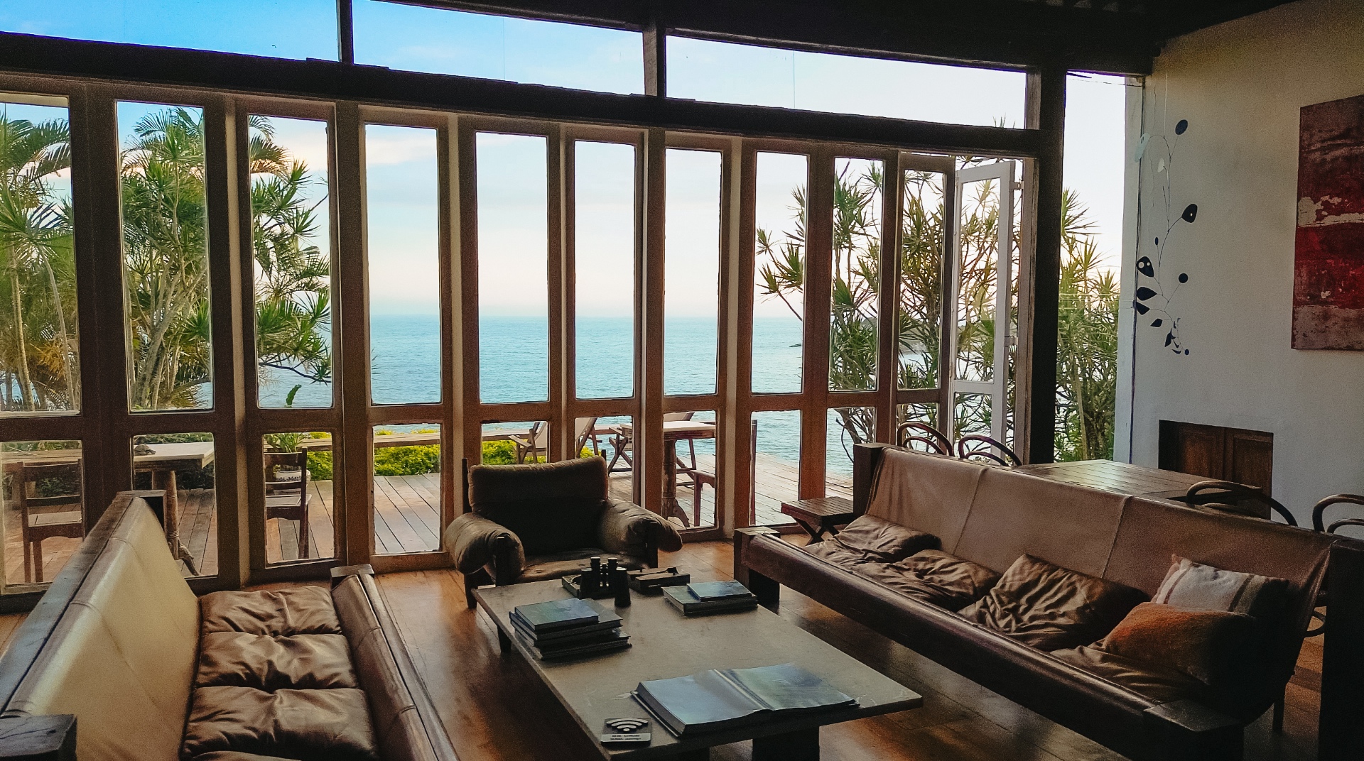 Sala da casa onde a Bossa Nova foi rotina